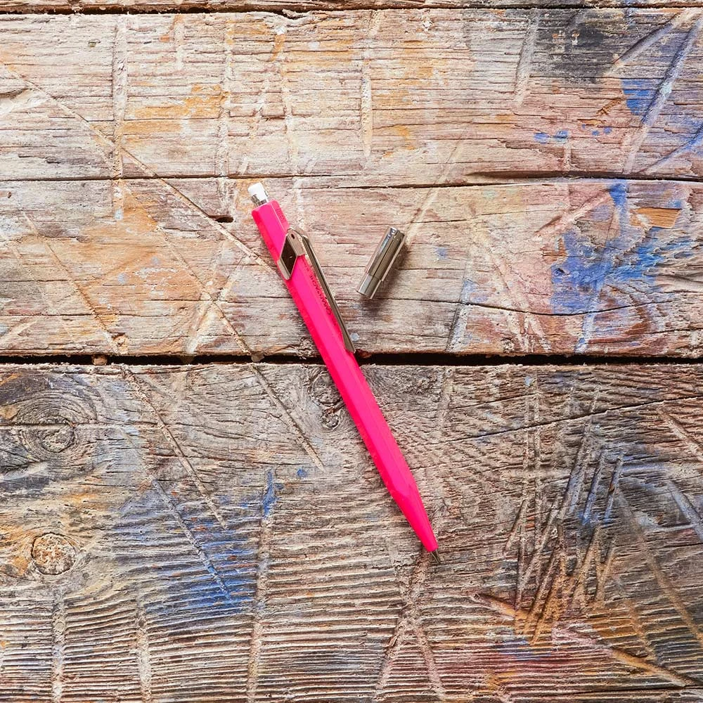 Porte-mine - Fluo Pourpre 2 Porte-mine - Fluo Pourpre – Image 2