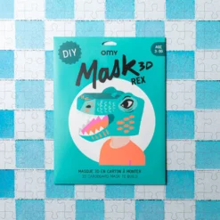 Masque 3D à Colorier - T-Rex