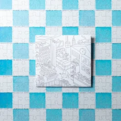 Poster Géant Merci à Colorier -Décoration D'intérieur PUTYOURPHONEDOWN 0405 4424