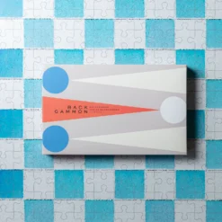 Jeu Backgammon Graphique -Décoration D'intérieur PUTYOURPHONEDOWN 0405 4430