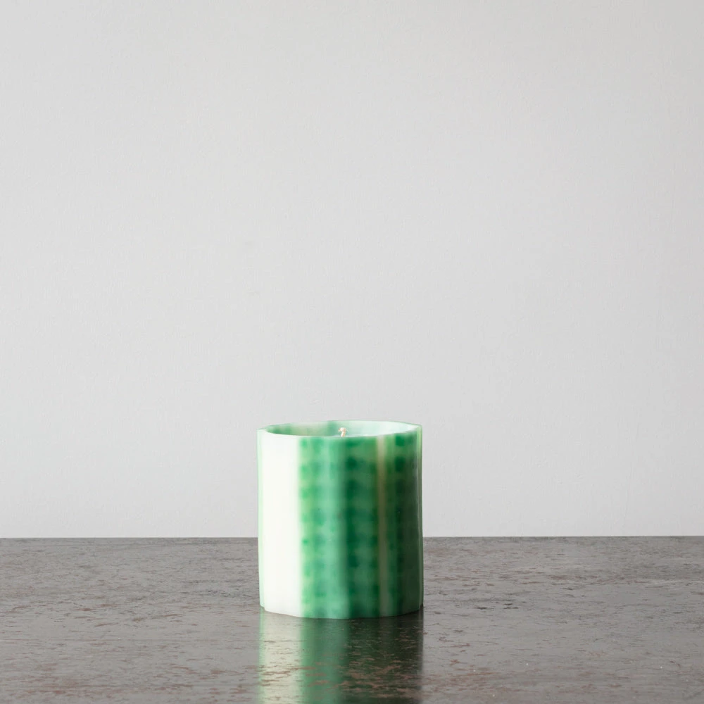 Bougie Parfumée - Vert - Le Feu De L'Eau 1 Bougie Parfumée - Vert - Le Feu De L'Eau