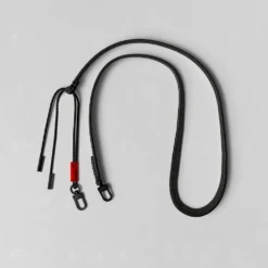 Topologie - Cordon En Cuir - Noir