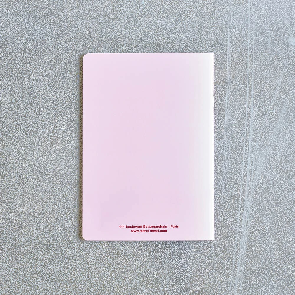 Carnet Merci - Rose Pâle Et Rouge 3 Carnet Merci - Rose Pâle Et Rouge – Image 3