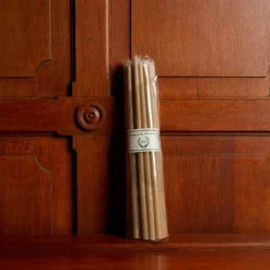 Set De 25 Bougies - Lin -Décoration D'intérieur SET 25 BOUGIES FINES LIN 1