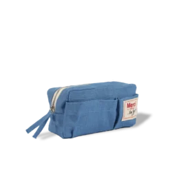 Merci - Trousse En Lin Lavé - Bleu Paros -Décoration D'intérieur SHOOTING 140920234278 BD
