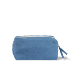 Merci - Trousse En Lin Lavé - Bleu Paros -Décoration D'intérieur SHOOTING 140920234284 BD