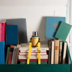 Etui Pour Gourde Thermos - Jaune