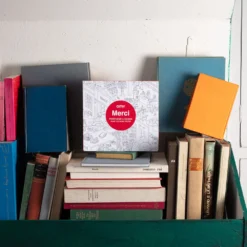 Poster Géant Merci à Colorier -Décoration D'intérieur SOUVENIRSDEPARIS MERCI 00812