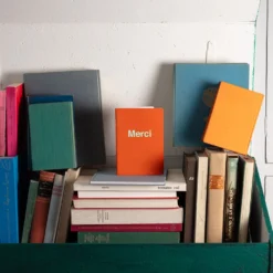 Carnet Merci - Orange Et Vert Menthe 13 Carnet Merci - Orange Et Vert Menthe -Décoration D'intérieur SOUVENIRSDEPARIS MERCI 01231