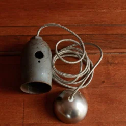 Suspension Gazi - Gris -Décoration D'intérieur SUSPENSION E27 GAZI GRIS 2