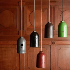 Suspension Gazi - Rouille -Décoration D'intérieur SUSPENSION E27 GAZI FAMILLY