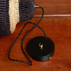 Suspension High Life - Noir 7 Suspension High Life - Noir -Décoration D'intérieur SUSPENSION TISSEE NOIRE 2