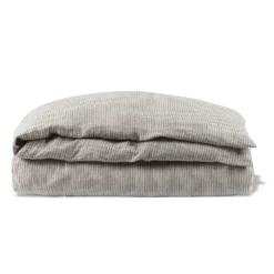 Housse De Couette En Lin Lavé - Rayures Chemise Brun Posillipo 11 Housse De Couette En Lin Lavé - Rayures Chemise Brun Posillipo -Décoration D'intérieur Sans titre 2