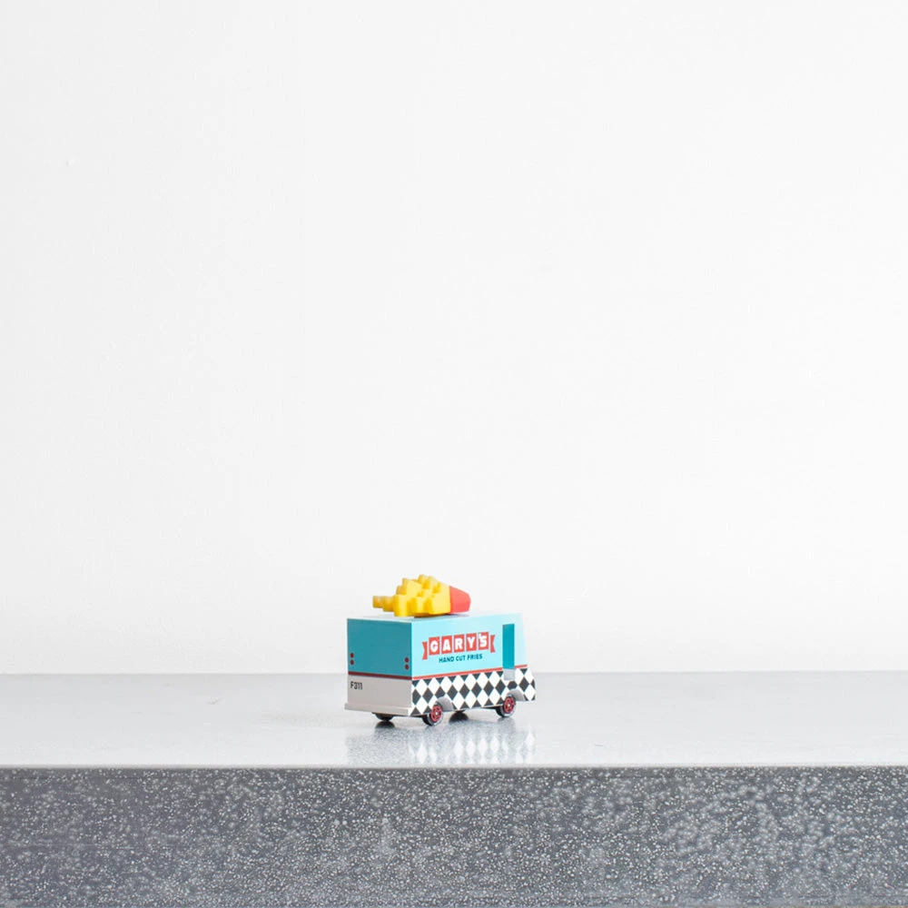 Jouet En Bois - French Fry Van 3 Jouet En Bois - French Fry Van – Image 3