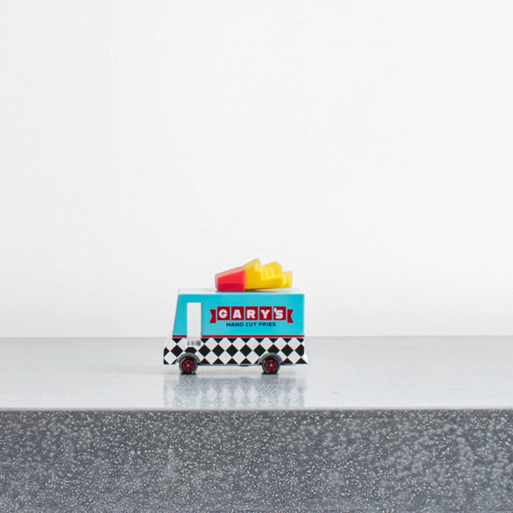 Jouet En Bois - French Fry Van 1 Jouet En Bois - French Fry Van