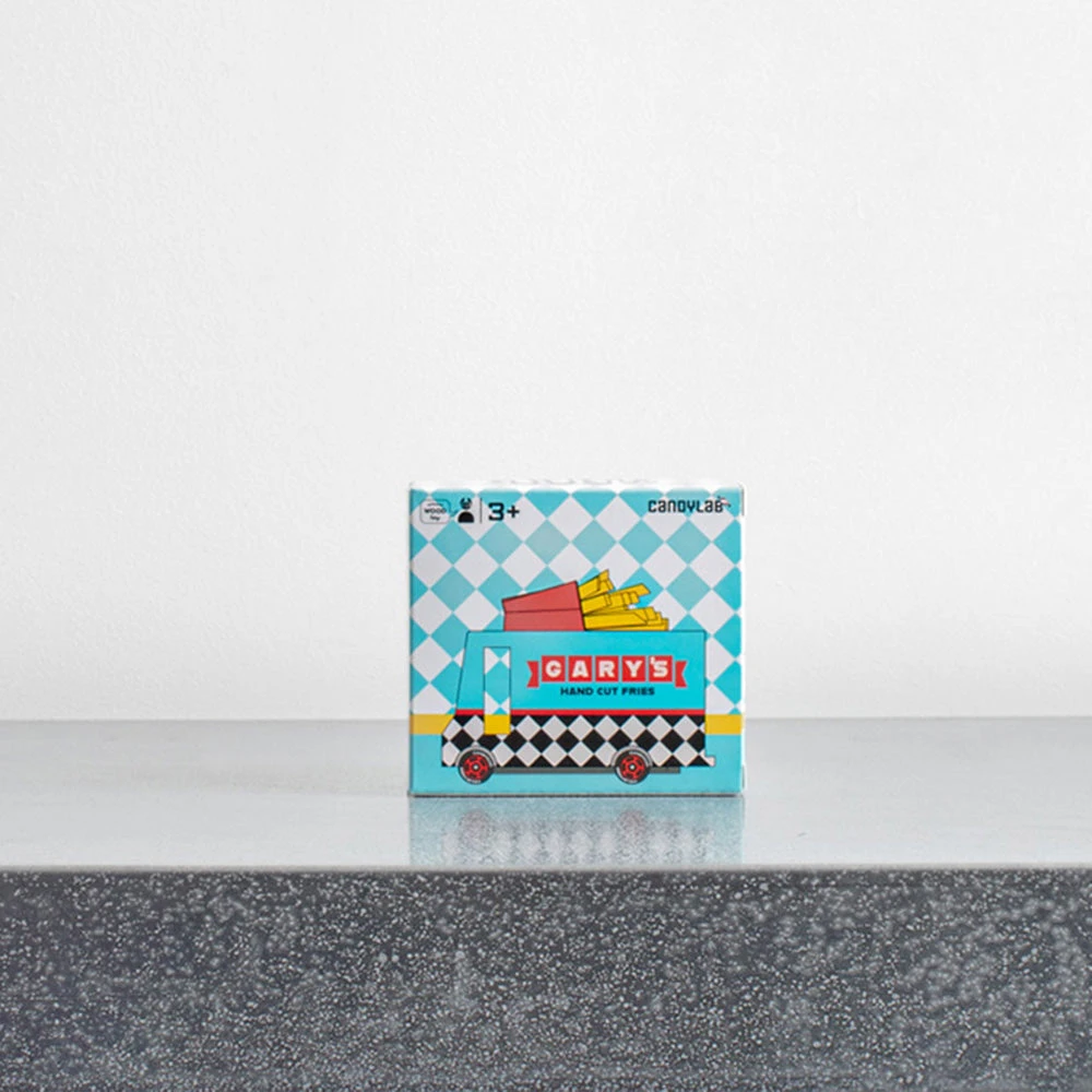 Jouet En Bois - French Fry Van 2 Jouet En Bois - French Fry Van – Image 2