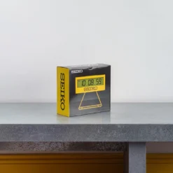 Réveil Seiko Affichage Digital - Jaune -Décoration D'intérieur SessionSansTitre4075