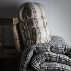 Sur-matelas - Rayé Bleu