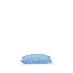 Taie D'oreiller En Lin Lavé - Bleu Tyrrhénien -Décoration D'intérieur Taie 30x40 pers bleu