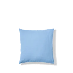 Taie D'oreiller En Lin Lavé - Bleu Tyrrhénien -Décoration D'intérieur Taie 45X45 bleu