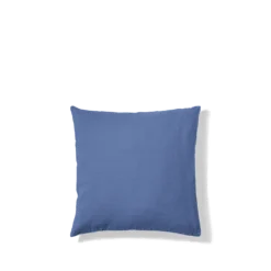 Taie D'oreiller En Lin Lavé - Bleu Paros -Décoration D'intérieur Taie 45X45 bleufonce