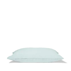 Taie D'oreiller En Lin Lavé - Bleu Antiparos -Décoration D'intérieur Taie 50x70 pers bleuclair