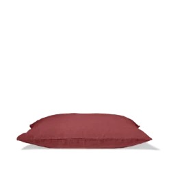 Taie D'oreiller En Lin Lavé - Rouge Pompei -Décoration D'intérieur Taie 50x70 pers rouge 5f6ccbda df90 4df6 8517 24af5034b6e6