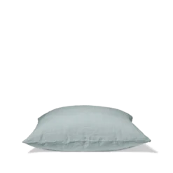 Taie D'oreiller En Lin Lavé - Gris Vésuve 18 Taie D'oreiller En Lin Lavé - Gris Vésuve -Décoration D'intérieur Taie 65x65 pers grisvert