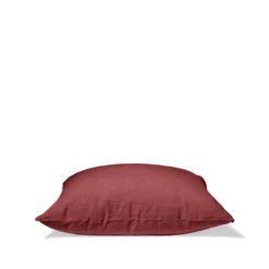 Taie D'oreiller En Lin Lavé - Rouge Pompei -Décoration D'intérieur Taie 65x65 pers rouge 2bcae98b 0544 4ad2 a0fa ae142f5f6412