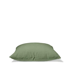 Taie D'oreiller En Lin Lavé - Vert D'Anduze 20 Taie D'oreiller En Lin Lavé - Vert D'Anduze -Décoration D'intérieur Taie 65x65 pers vertanduze