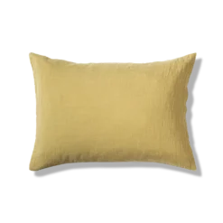 Taie D'oreiller En Lin Lavé - Bicolore Pierre & Vert -Décoration D'intérieur bicolour packshot linges du lit 240320230923 BD