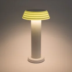 Lampe Portable Rechargeable - Blanc Vert - Sowden -Décoration D'intérieur blanc vert2