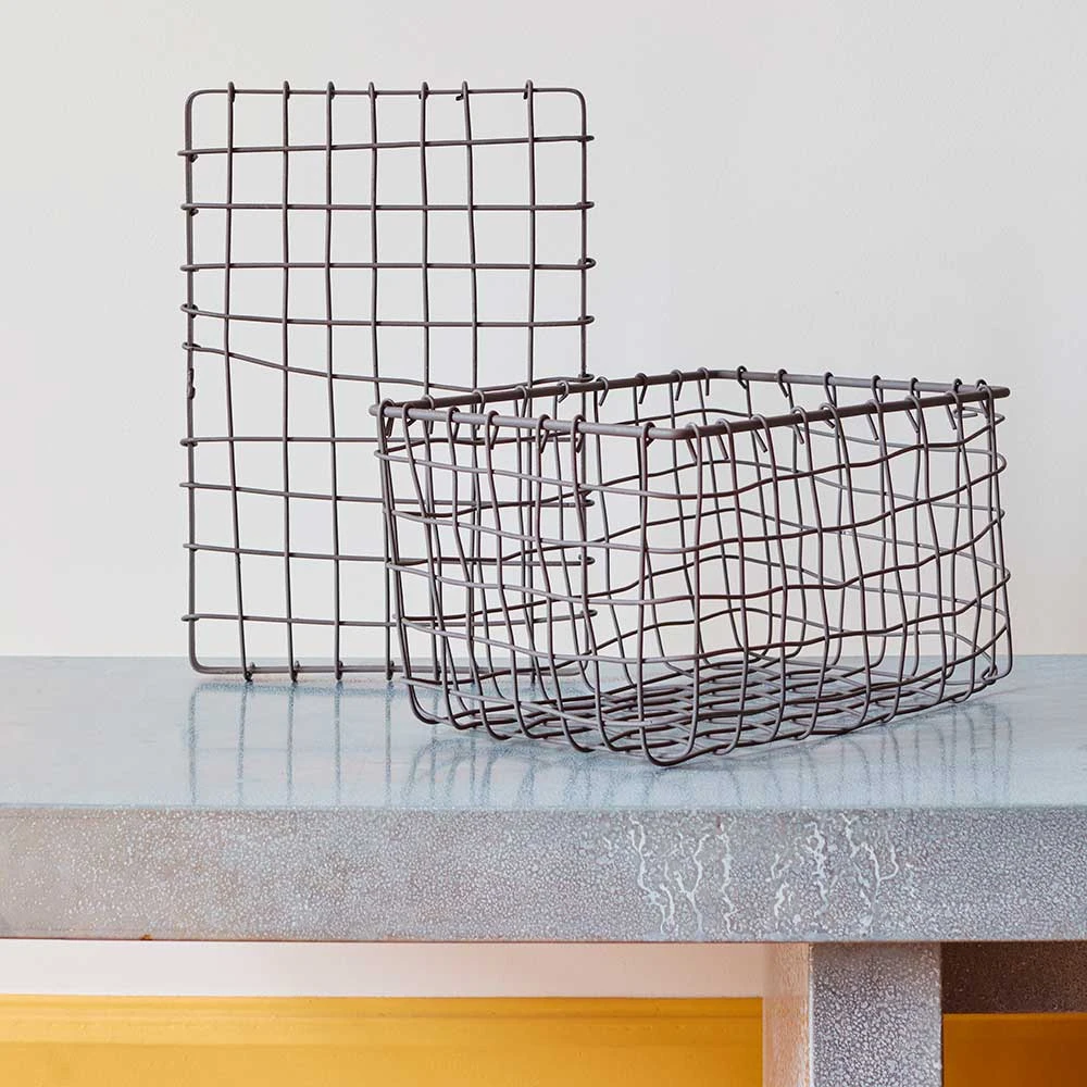 Panier En Métal Avec Couvercle 2 Panier En Métal Avec Couvercle – Image 2