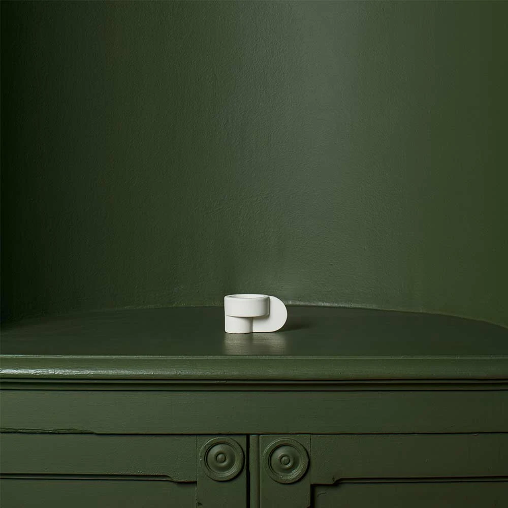 Double Bougeoir - Blanc 2 Double Bougeoir - Blanc – Image 2