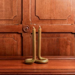 Bougie Twist - Honey - Lex Pott 11 Bougie Twist - Honey - Lex Pott -Décoration D'intérieur bougie lex pott beige