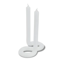 Bougie Twist - Blanc - Lex Pott