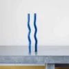 Set De 2 Bougies Wiggle - Bleu