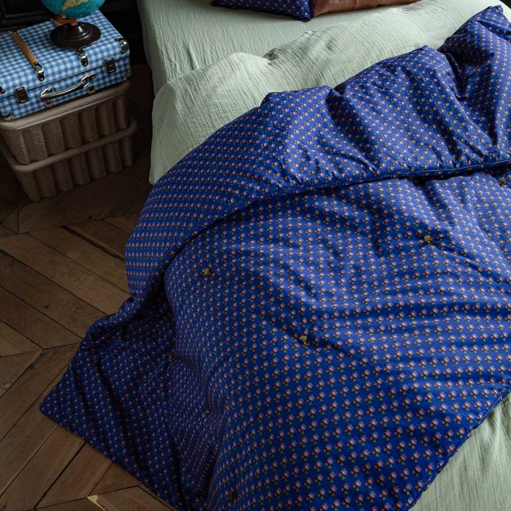 Caramel - Édredon Bout De Lit - Navy 1 Caramel - Édredon Bout De Lit - Navy