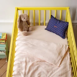 Caramel X Merci - Housse De Couette En Gaze De Coton - Rose De Bagatelle -Décoration D'intérieur caramel merci 06091 Modifier