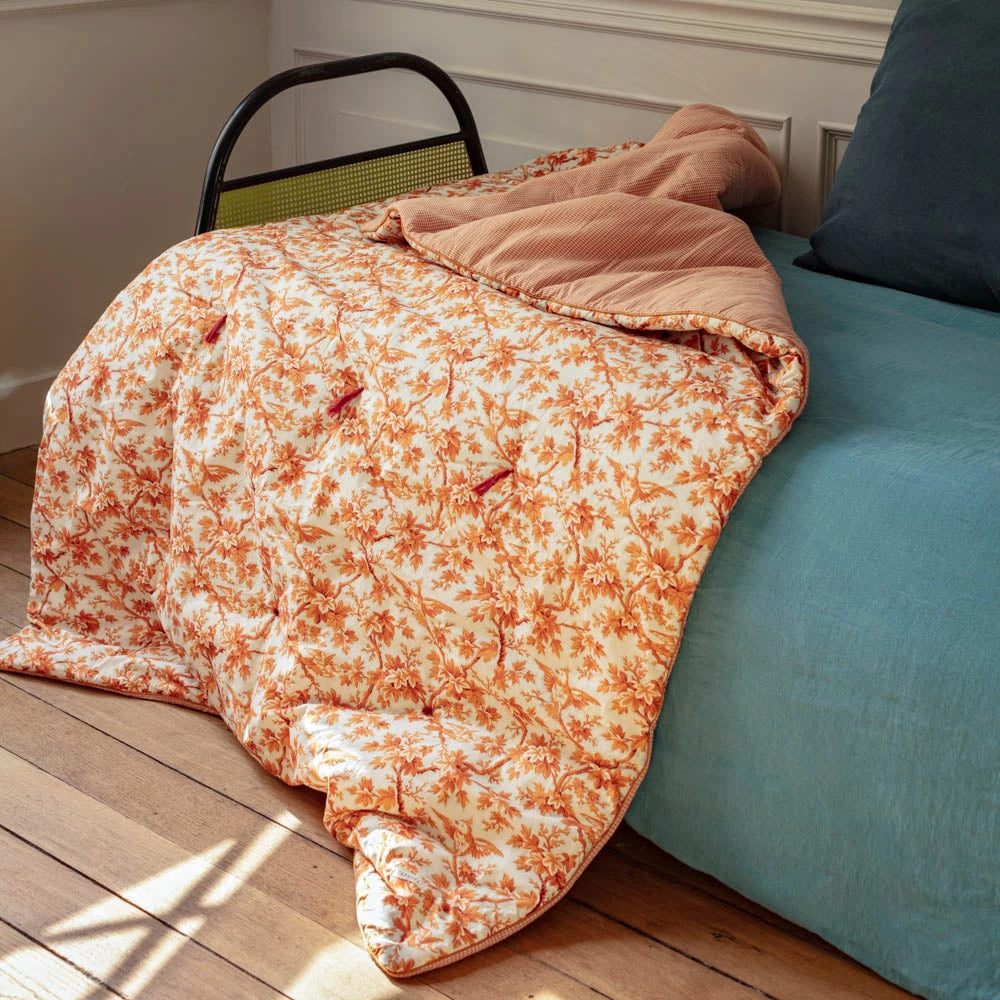 Caramel - Édredon Bout De Lit - Orange 1 Caramel - Édredon Bout De Lit - Orange