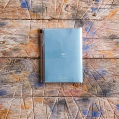 Carnet Merci - Bleu Azur -Décoration D'intérieur carnet a6 merci bleu azur 1