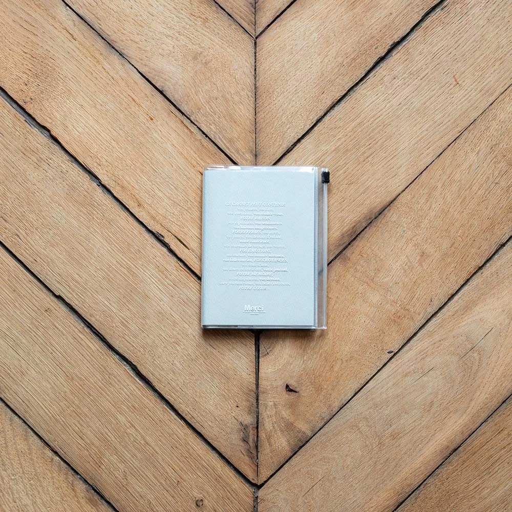 Carnet Merci - Gris 3 Carnet Merci - Gris – Image 3