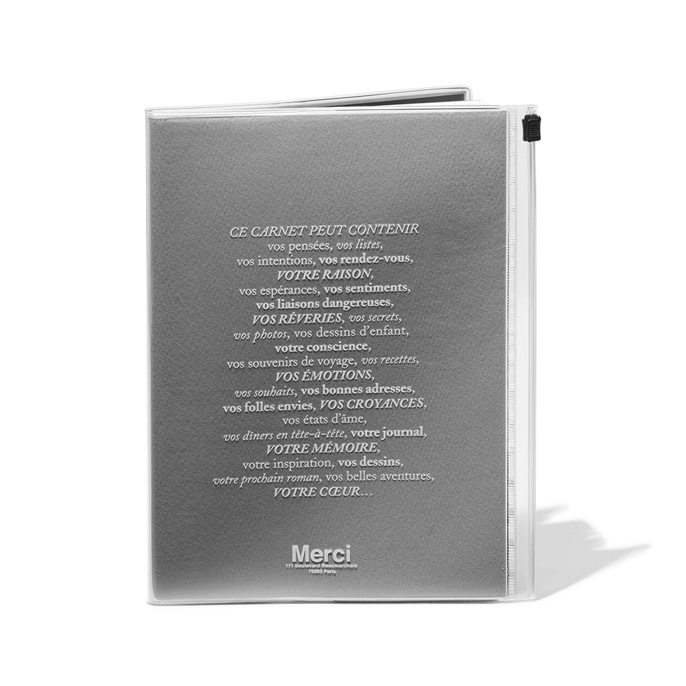 Carnet Merci - Gris 8 Carnet Merci - Gris – Image 8