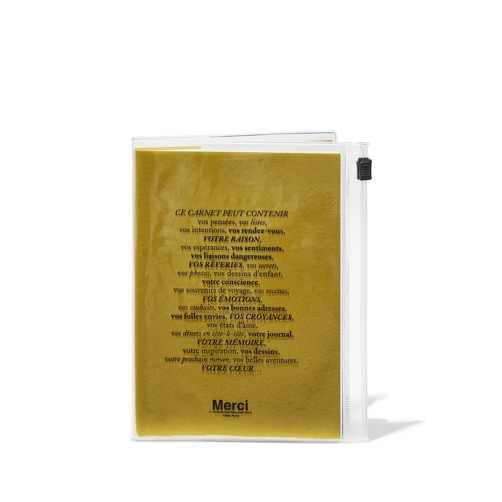 Carnet Merci - Jaune 6 Carnet Merci - Jaune – Image 6