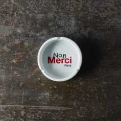 Cendrier - Rouge "Rive Droite" - Non Merci