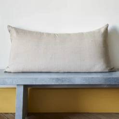 Coussin Grosse Trame Bagy - Naturel -Décoration D'intérieur coussin gris 4