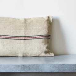 Coussin Rayé - Noir 6 Coussin Rayé - Noir -Décoration D'intérieur coussin ligne