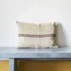 Coussin Rayé - Noir