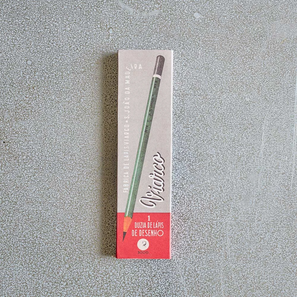 Boîte Vintage De 12 Crayons à Papier 3000 1 Boîte Vintage De 12 Crayons à Papier 3000