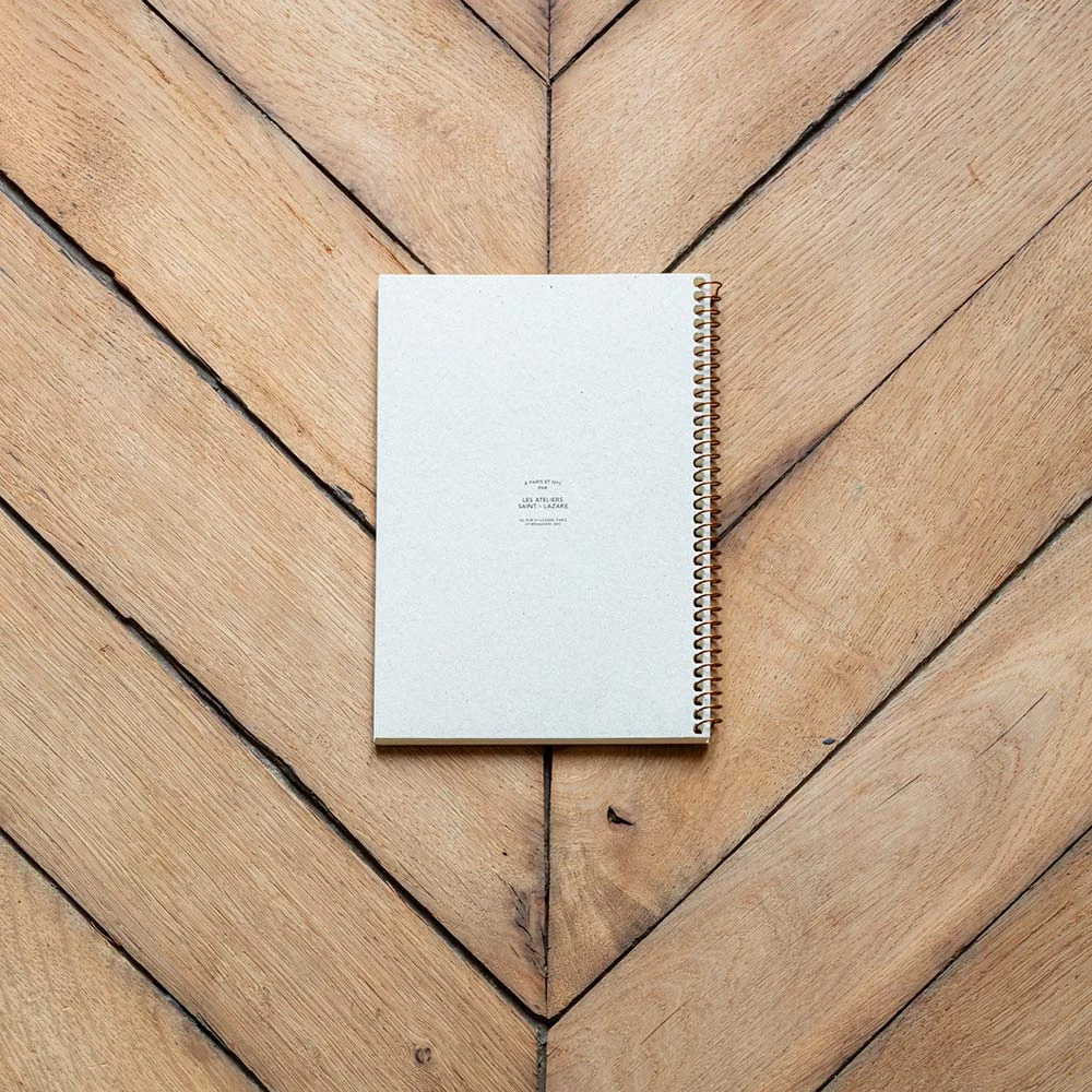 Carnet A5 à Spirale - Kraft & Cuivre 3 Carnet A5 à Spirale - Kraft & Cuivre – Image 3